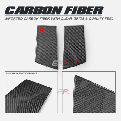 Dry Carbon B-Pillar Cover For Nissan RZ34 Fairlady Z Late(2022y-)(Stick On Type)