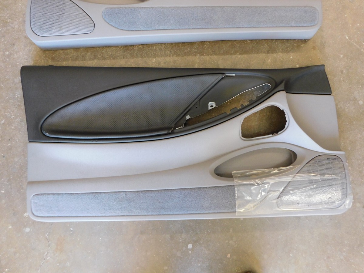 1994-1998 Ford Mustang Door Panels 1995 1996 1997 GT V6 Grey +