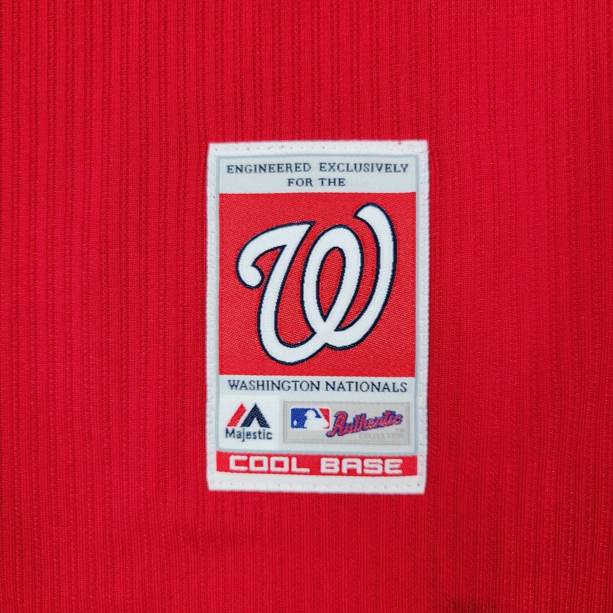 Washington Nationals Jersey Men 48 Red Majestic Cool Base MLB