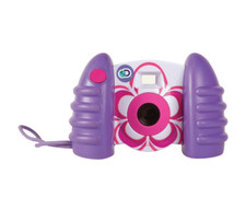 Discovery Kids 0.3-Megapixel Digital Camera Pink/Purple USB Compatible Learning