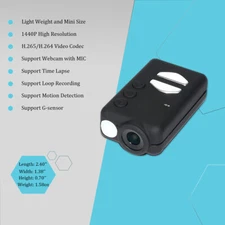 Mobius 1S Lens A2 1440P HD Action Camera Sport DashCam Pocket Camcorder G-sensor