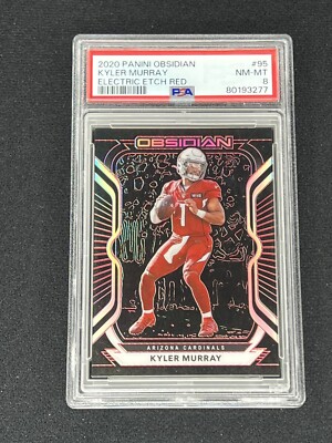 2020 Panini Obsidian Electric Etch Red Kyler Murray #95 SSP /10