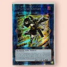 SP Little Knight YuGiOh Foil Secret Rare Goddess Story Doujin Card Eng Art - NM