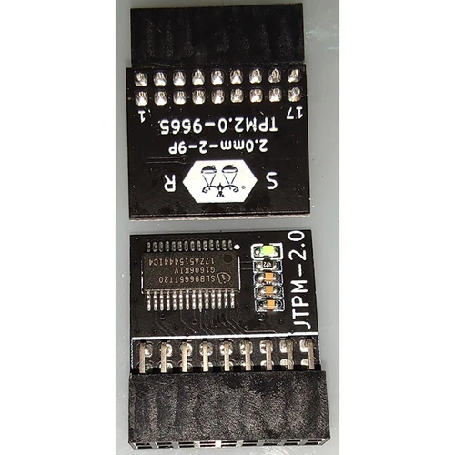 TPM TPM2.0 Module ASRock TPM 18-1 Pin Security Module Board Win11 for Infineon