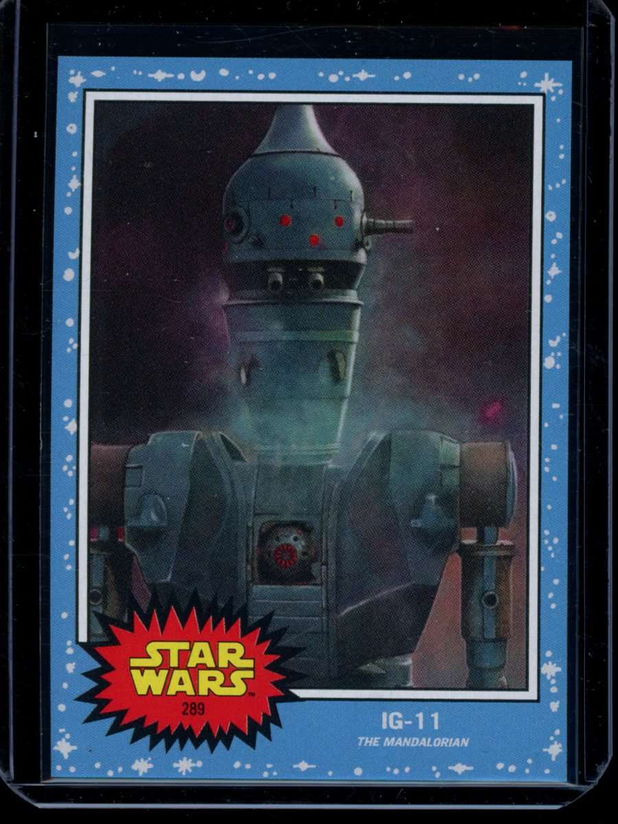 2022 Topps Star Wars Living Set #289 IG-11 Card (Qty)