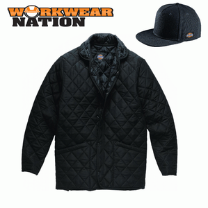 Dickies Free caccia Snapback Giacca Polden da trapuntata Black Cappotto con trapuntatura SddTwxCzqn