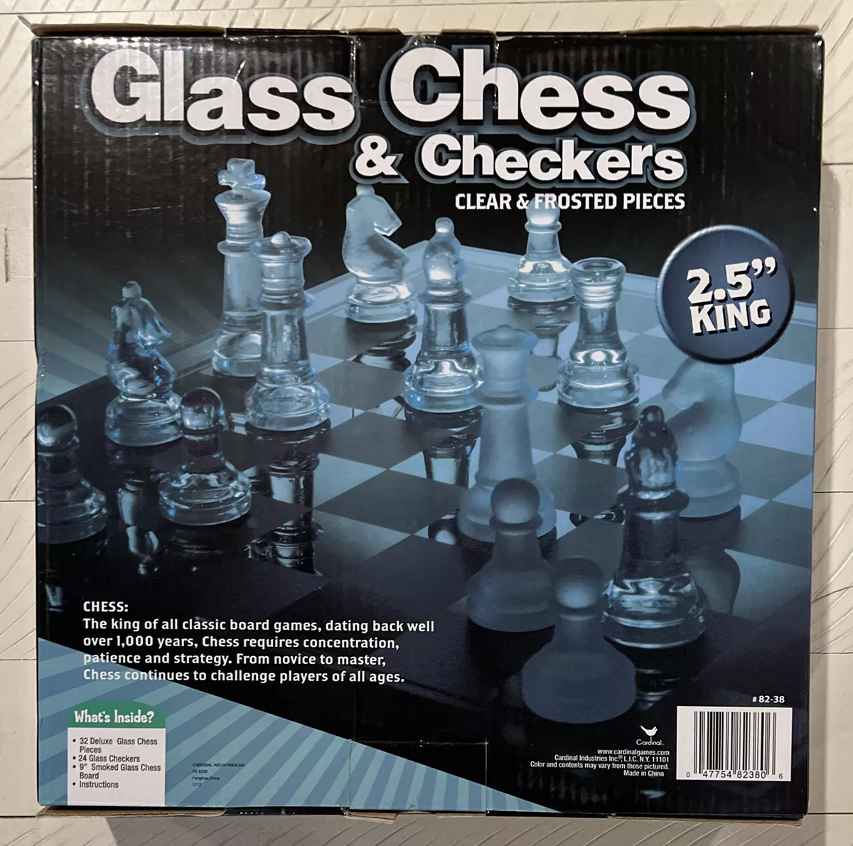 Giros Play Classic Chess & Checkers Silver