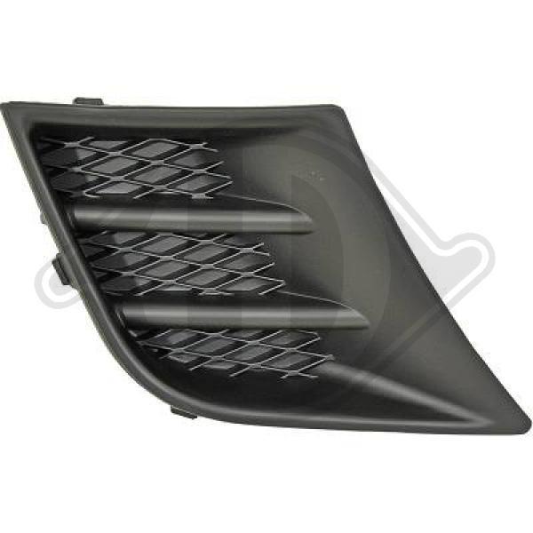 Diederichs LüFtungsgitter StoßFäNger Rechts FüR Peugeot 107 4211146-image