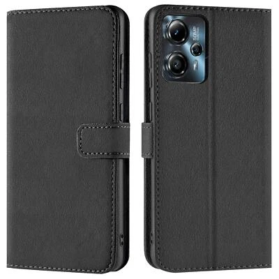 Schutz Hülle für Motorola Moto G13 / G23 Handy Klapp Tasche Book Cover Flip Case - Bild 1 von 4