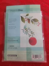 NEW~~Penny Black~Xmas Sprig~ Slapstick Cling~~ 5" X 2.5" X 3   Rubber Stamps