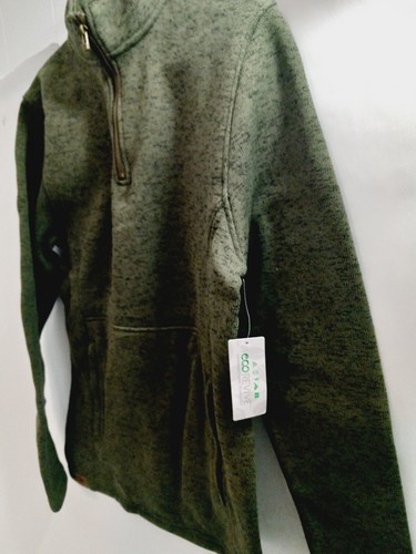 Holloway Men's Alpine Sweater Fleece 1/4 Zip Pullover, Olive Heather, Small - Bild 5 von 10