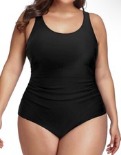 Daci Women's Plus Size One Piece Swimsuits Tummy Control Bathing Suit Size XXL