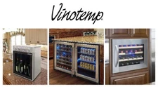 Vinotemp - Wine Coolers, Beverage Coolers, Ice Makers, Outdoor Fridges, Drawers 