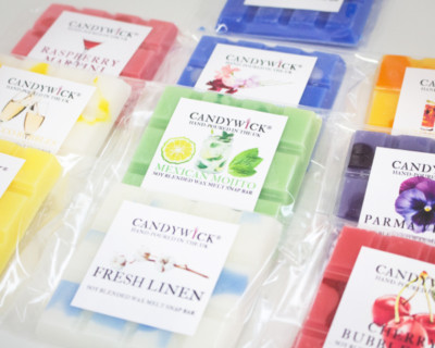 Candywick  Wax Melts Snap Bars - Kostenlose UK-Lieferung Max. duftende Sojatorten