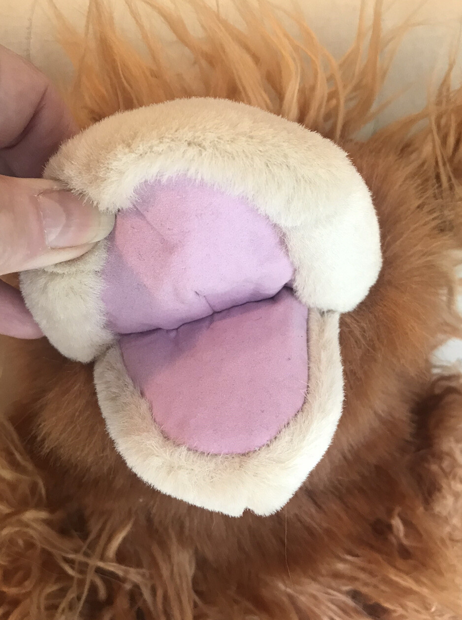 EUC Folkmanis HIGHLAND COW Hand Puppet #3167 3+ 14\