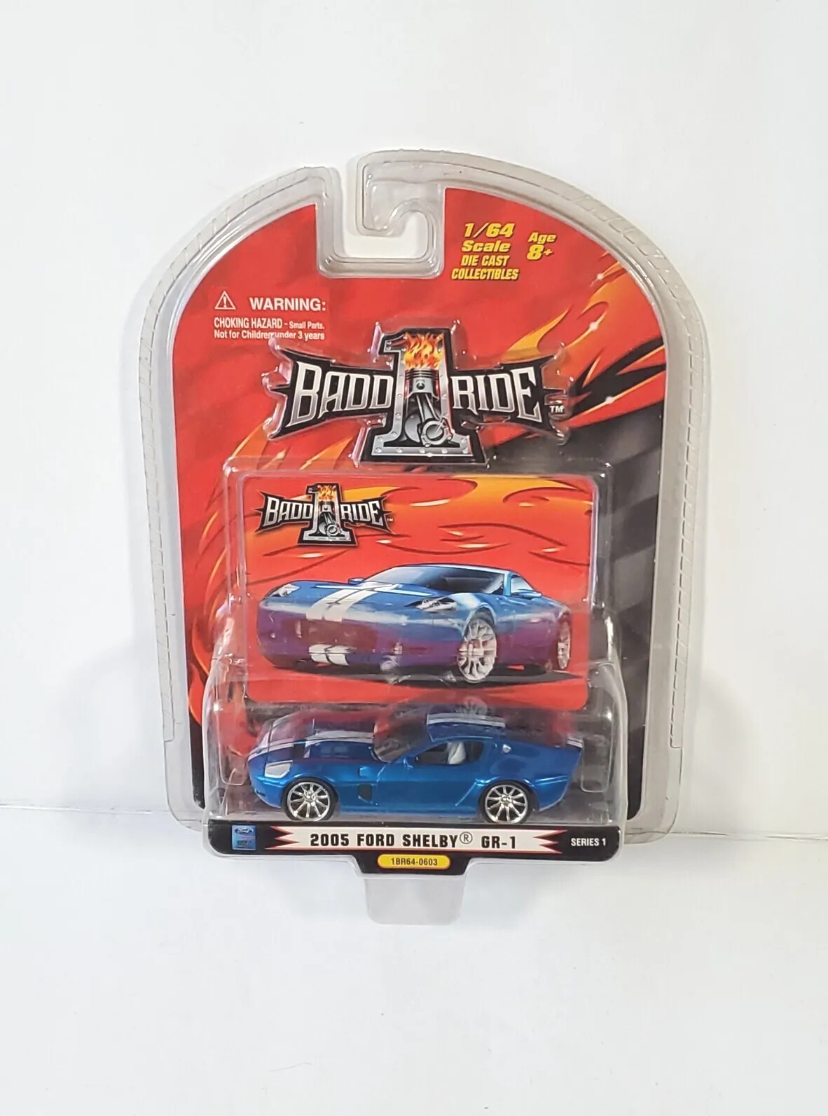 Miniature 1:64 1 BADD RIDE - Ford Mustang GT NASCAR N°16 De 2005