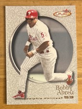 2001 Fleer Futures Bobby Abreu Baseball Card #64 Phillies OF NM
