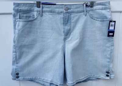 BANDOLINO Women's Amalia Flawless Stretch Bermuda Shorts Size 18 NWT