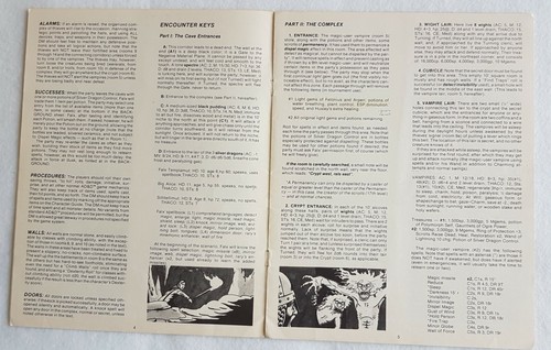 Module R1 To The Aid of Falx,  AD&D, TSR RPG, 1982 - Picture 4 of 11
