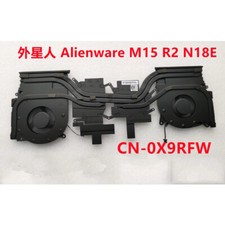 FOR DELL Alienware M15 R2 Laptop CPU GPU Fan Heatsink Thermal Module 0X9FRW
