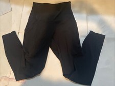 Lululemon Align Leggings Black High Rise 25" Leggings W/pockets Size 4