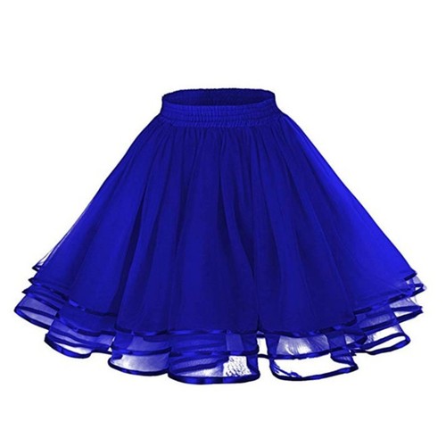 Retro Vintage 50s Tutu Petticoat Crinoline Ladies Rockabilly Tulle Underskirts - Picture 18 of 31