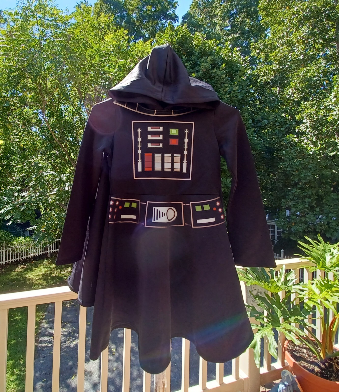 STAR WARS GIRLS 'DARTH VADER DRESS' HALLOWEEN COSTUME… Gem