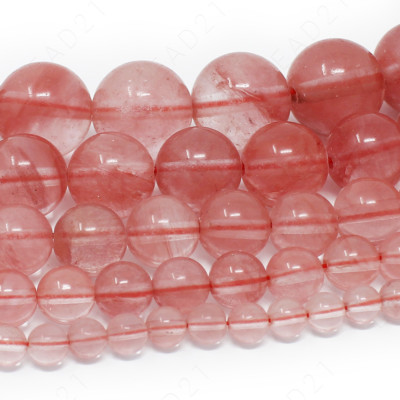 Natural Gemstone Beads Round Loose Wholesale 4mm 6mm 8mm 10mm 12mm 15.5'' Strand