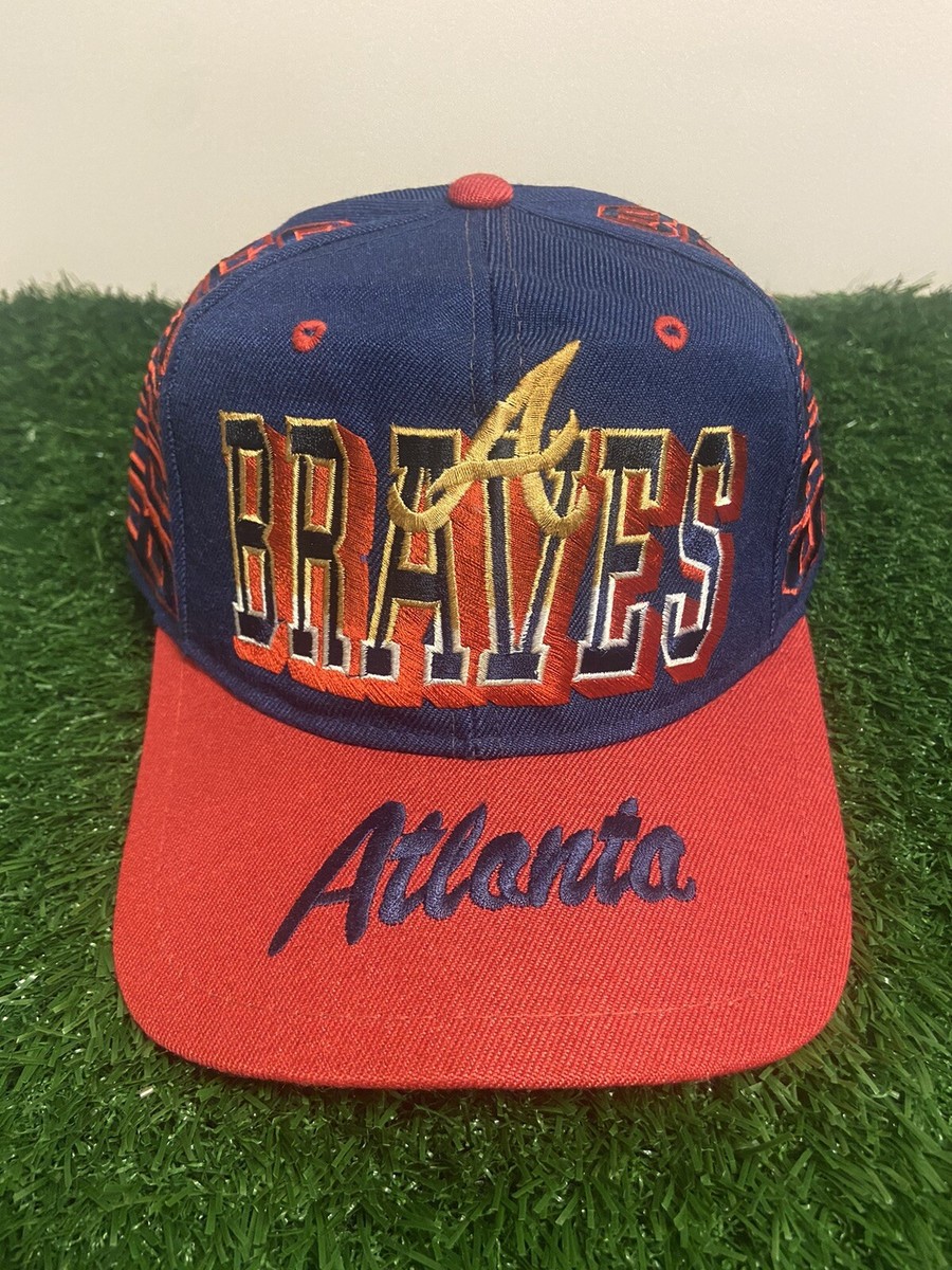 帽子 Vintage 90s Atlanta Braves Snapback CAP Vintage 90s Atlanta Braves Snapback Hat Cap ! | eBay