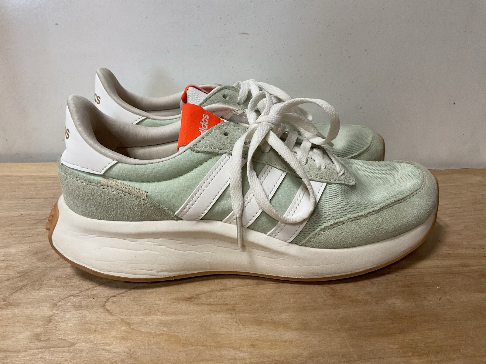 SAOLA Sneakers Adidas uomo verde come nuove taglia 7