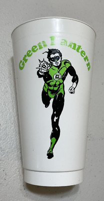 GREEN LANTERN 7 ELEVEN SLURPEE COMIC CUP DC COMICS 1970'S