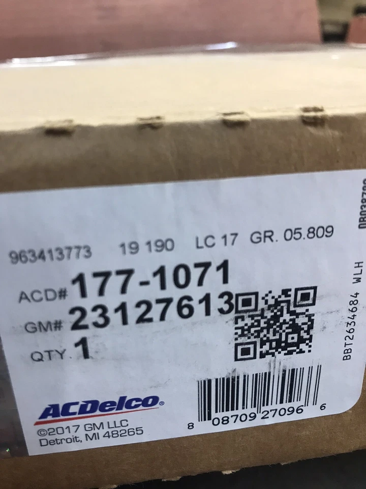 Genuine GM 2006-2016 Chevrlet Buick Monte Carlo Front Disc Brake Rotor 23127613 - Image 2 of 2