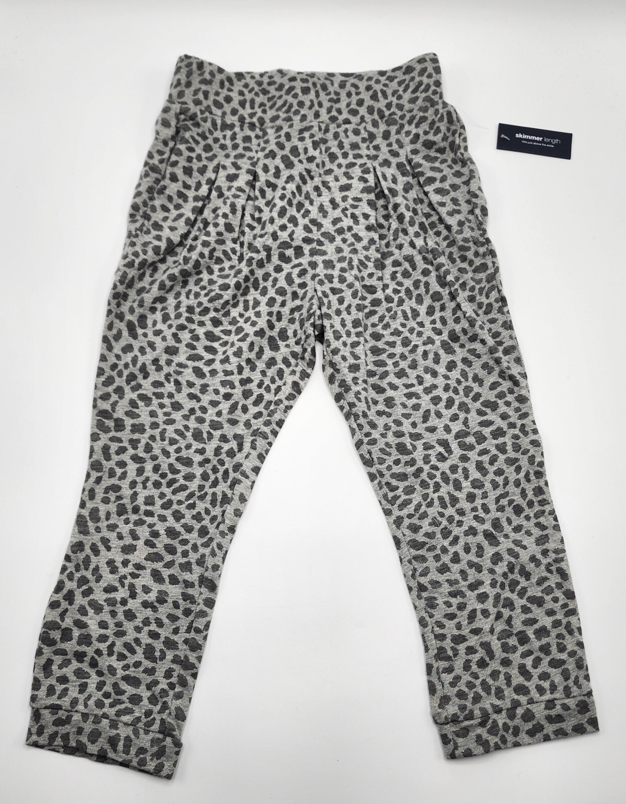 GAP Girls’ 100% Cotton Leopard Pants Size XS 4-5 Years NWT
