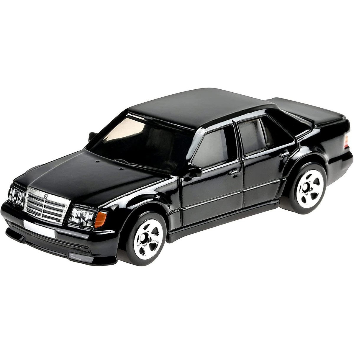 Hot Wheels Black Mercedes-Benz 500 E Factory Fresh Kids Model