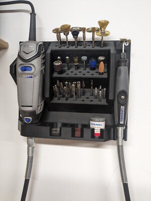Dremel 3000 / 4000 / 8000 Flexshaft Wandhalterung