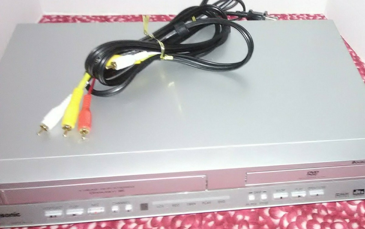 PANASONIC VCR VHS and DVD Combo Player PV-D4735S Video Recorder