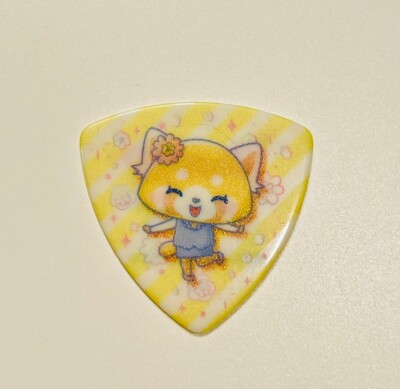 Rare! Vox x Sanrio Collaboration Guitar Pick Aggressive Retsuko Design 0.75mm
