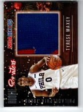 2020-21 Hoops Rookie Sweaters #1 Tyrese Maxey