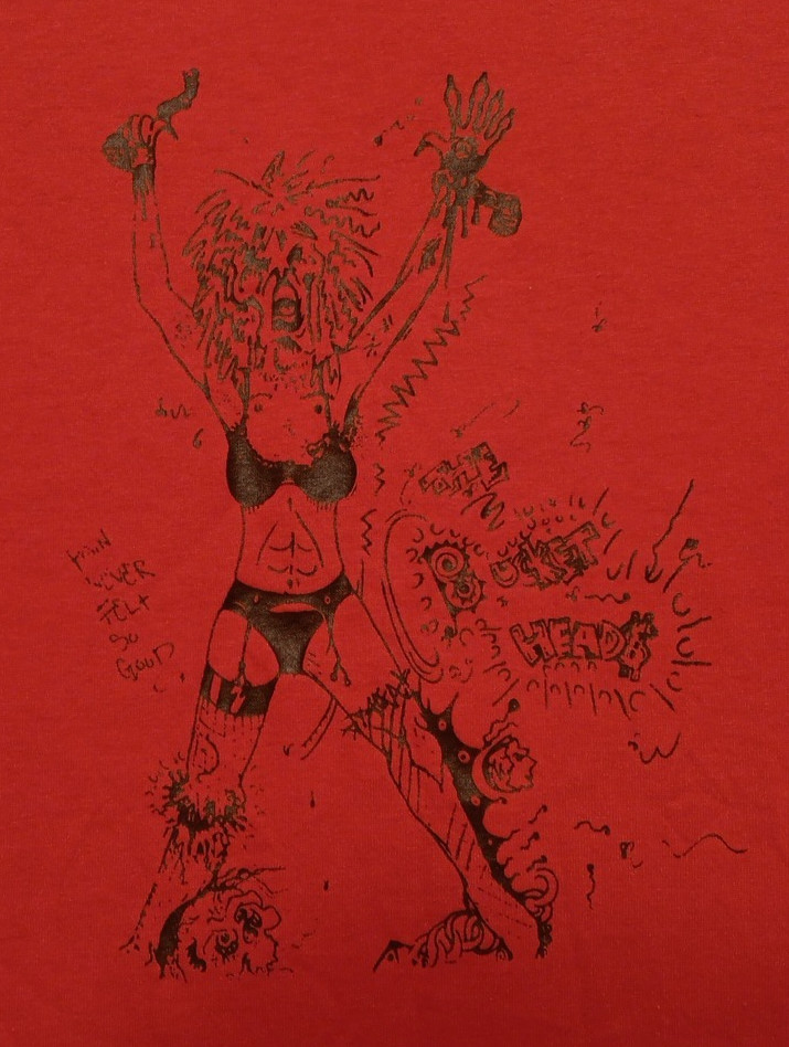 Vtg XL Screen Stars The Bucketheads Graphic Collector Single Stitch T Shirt