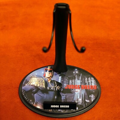 JUDGE DREDD - STALLONE - BASE STAND CUSTOM 1/6 - FOR VIRTUAL TOYS - NO HOT TOYS