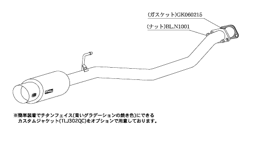 GTbox FX-PRO 柿本改（Kakimoto Racing） Kakimoto Racing GT Box 06&S Exhaust - Fit GK3 GK5 GP5 - RHDJapan