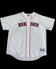 NEW Signed Daisuke Matsuzaka Boston Red Sox MLB Jersey Size XXL Majestic Ortiz