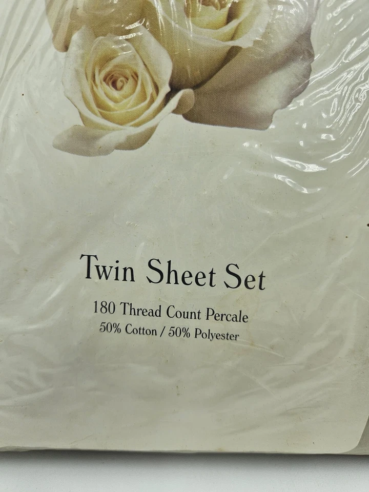 Juego de sábanas dobles Target Berkshire English Florales 2000 vintage ~ nuevo stock antiguo Foto 3 de 4
