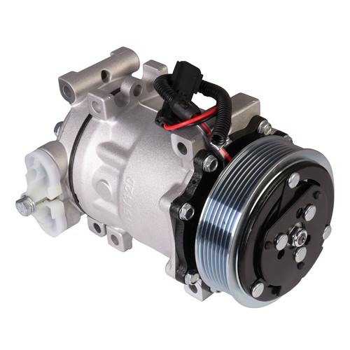 Compresor de aire acondicionado con embrague con aceite para Dodge Ram 1500 Dakota Durango Ramcharger - Imagen 4 de 8