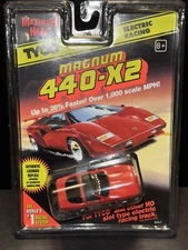 TYCO/Mattel ZR1 Chevy Corvette Red/White 440x2 HO SLOT CAR - MOC