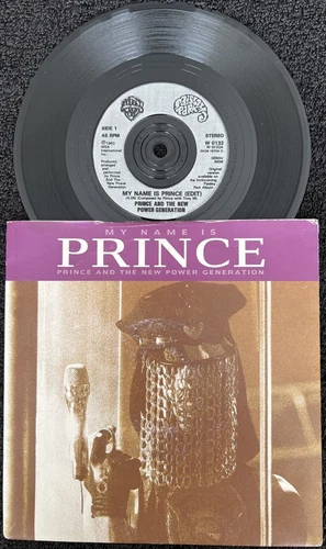 Prince And The New Power Generation – My Name Is Prince 7'' 1992 TESTED EX VIDEO