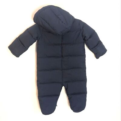 Ralph Lauren Down Filled Bunting Snowsuit Full Zip 6M Fleece Lined  display picture 1