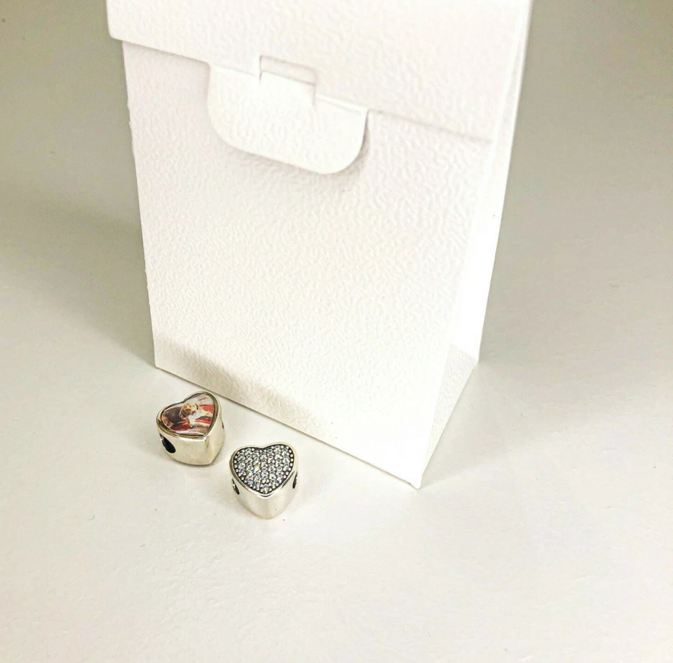 Charms Ciondolo Bead da Donna Argento Foto Personalizzata  per Bracciale collana - Immagine 4 di 4