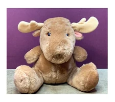 1984 VINTAGE DAKIN'S BABY MOOSE WILL HOLD PACIFIER? PLUSH/STUFFED ANIMAL