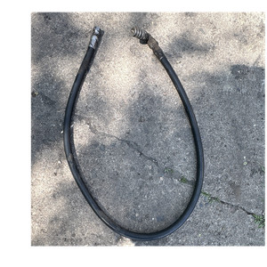 50” x 1/2”  Hydraulic Hose with Pioneer Male end and 1/2” female swivel end